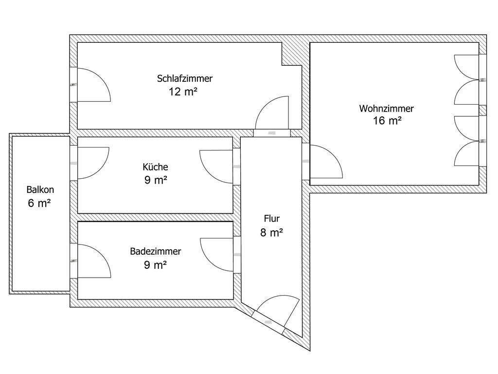 Ferienwohnung Leipzig Nord-Ost Εξωτερικό φωτογραφία